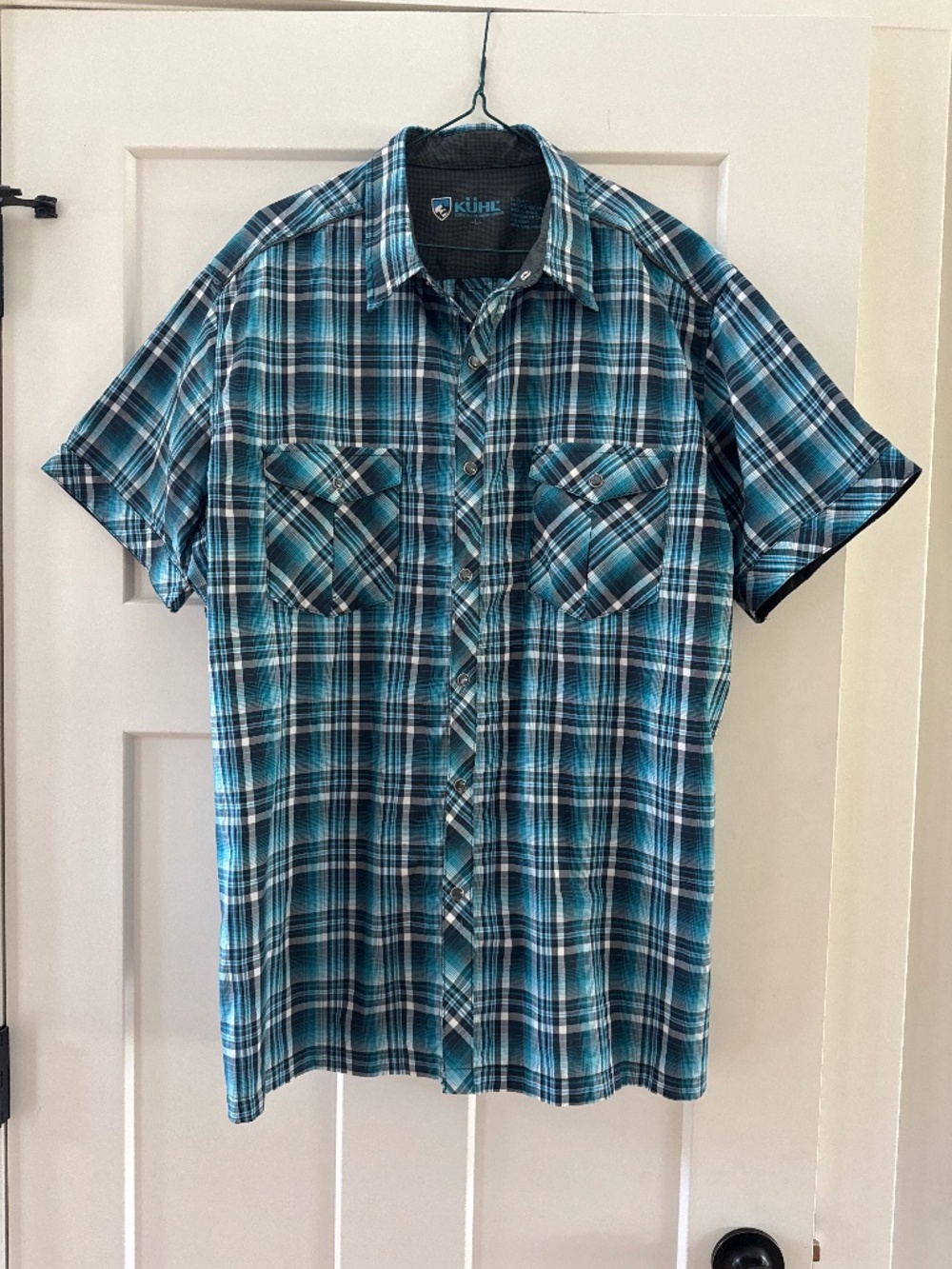 Kuhl Men’s Short Sleeve Western Pearl Snap Shirt